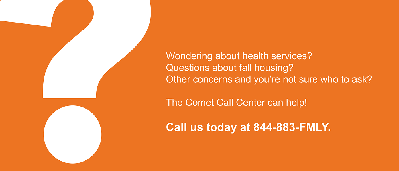 Comet Call Center 844-883-FMLY
